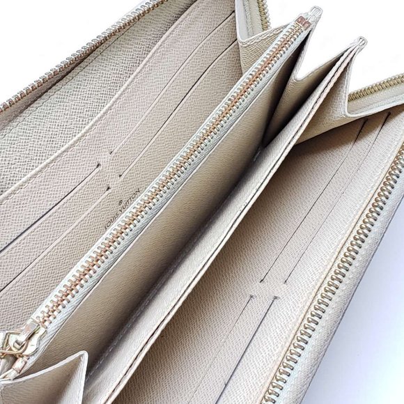 Auth Louis Vuitton Damier Azur Zippy Zippy Wallet - Picture 11 of 13